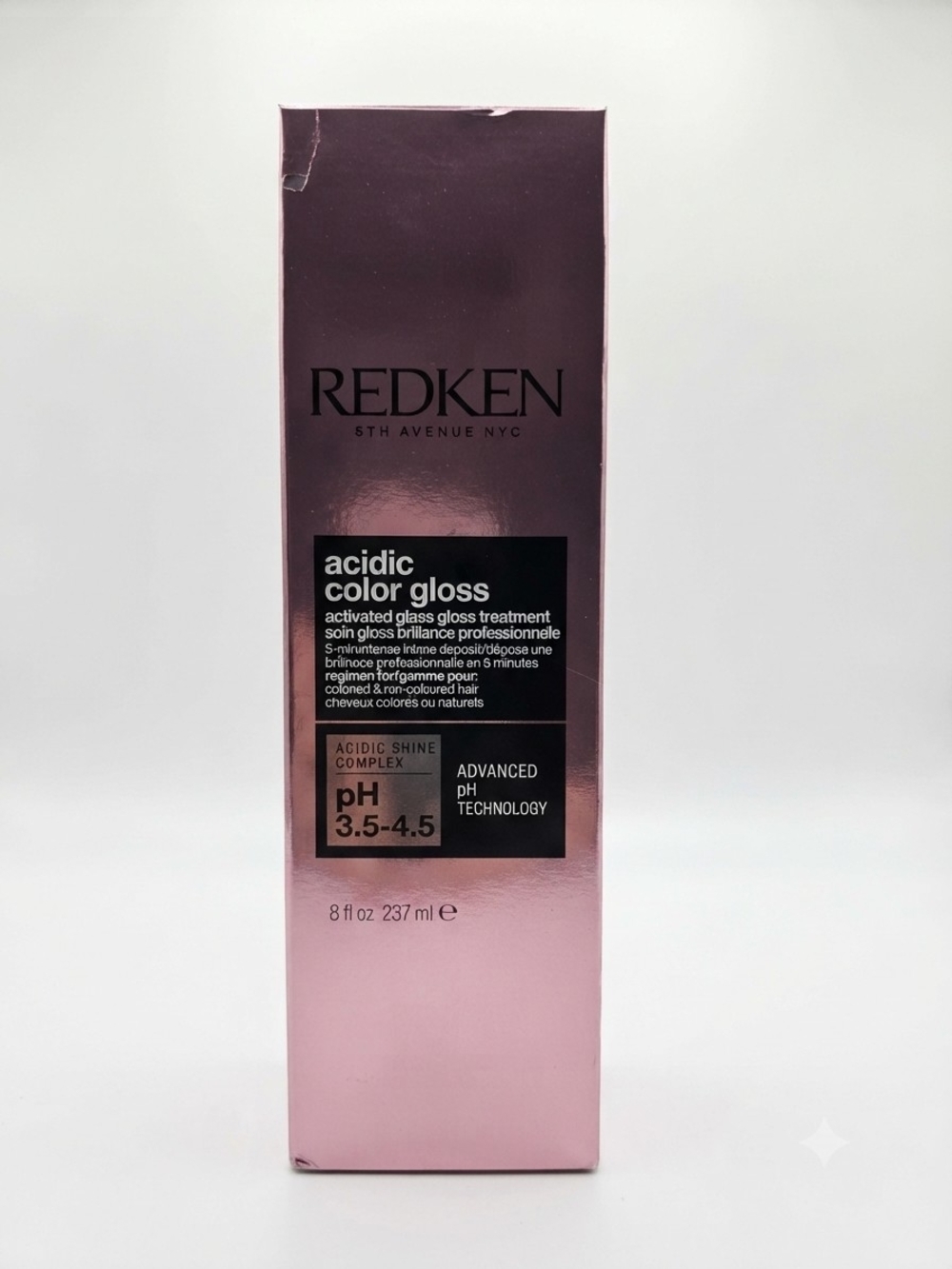 Redken Acidic Color Gloss Rose Metallic Pink Box
